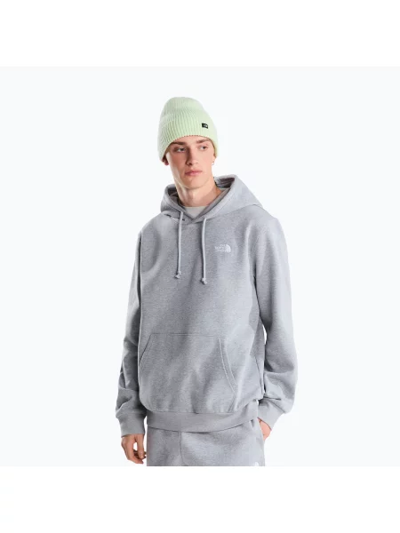 Hanorac cu glugă The North Face gri
