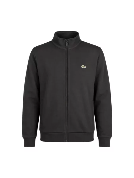 Lacoste Bluza Rozpinana schwarz czarna