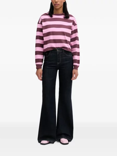 Lung tricou polo Marc O'polo roz