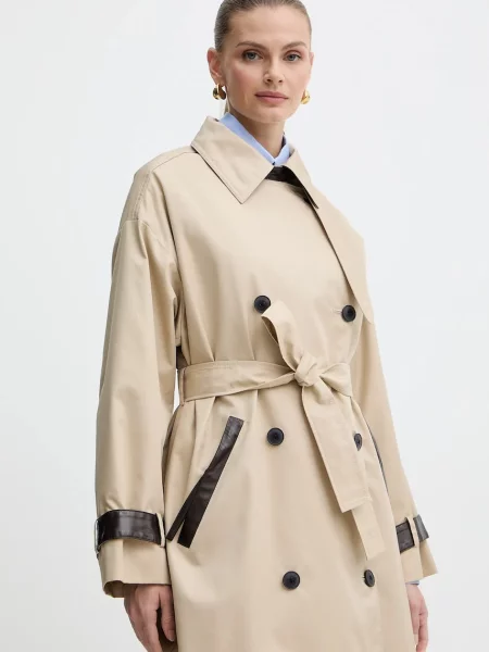 Тренч Max&co бежевый