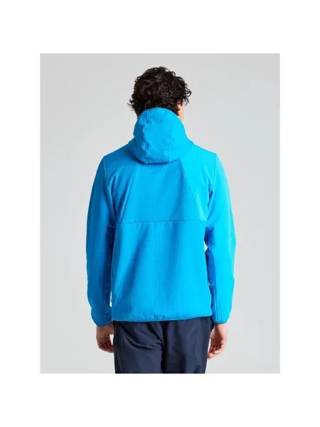 Hanorac cu glugă Slam din fleece albastru