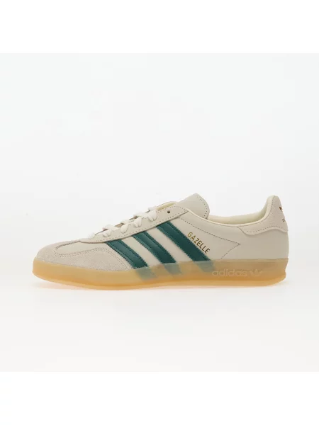 Trampki adidas Gazelle Indoor Crew White/ Collegiate Green/ Gum EUR 44 białe