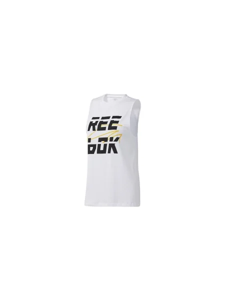 Tricou Reebok Sport alb