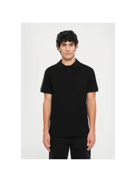 Koszulka polo Versace Jeans Couture czarna