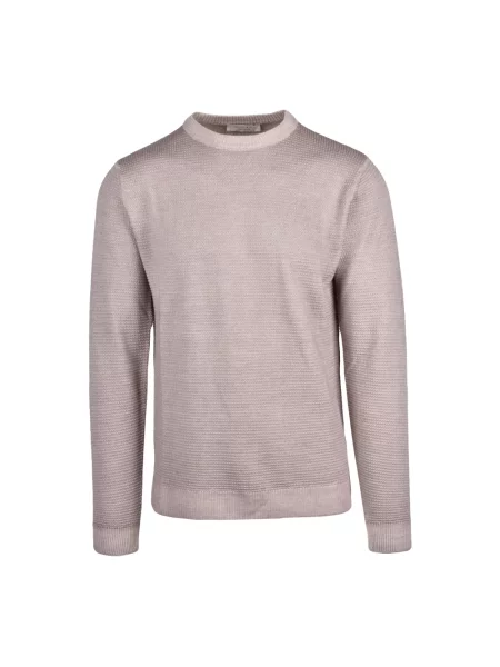 Sweter Wool & Co wełniany beżowy