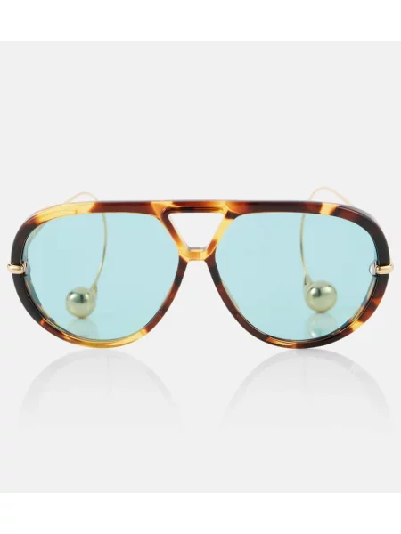 Слънчеви очила Bottega Veneta кафяво