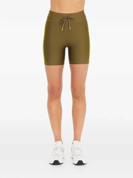 Ριγέ κορδόνι περίσφιξης σορτς The Upside πράσινο