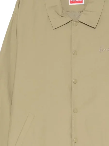 Geacă Kenzo cu broderie verde