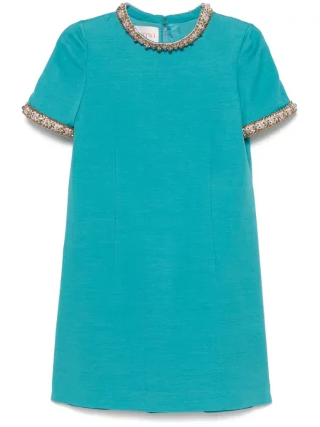 Rochie Valentino Garavani de cristal de costum albastru