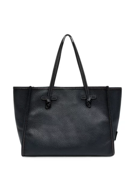 Geantă shopper Gianni Chiarini din piele albastru