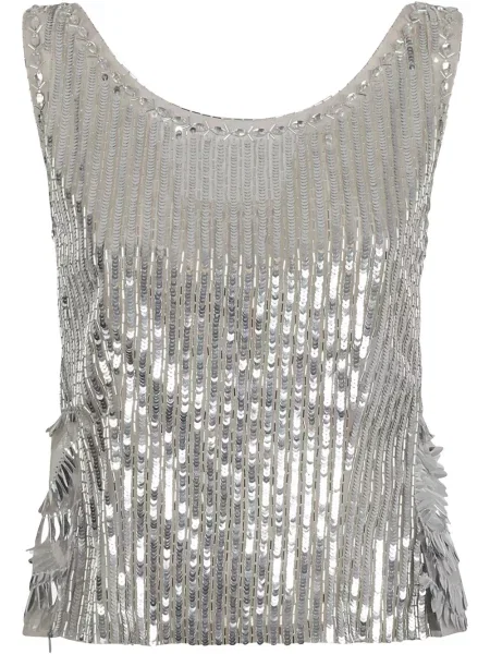 Top Alberta Ferretti gri