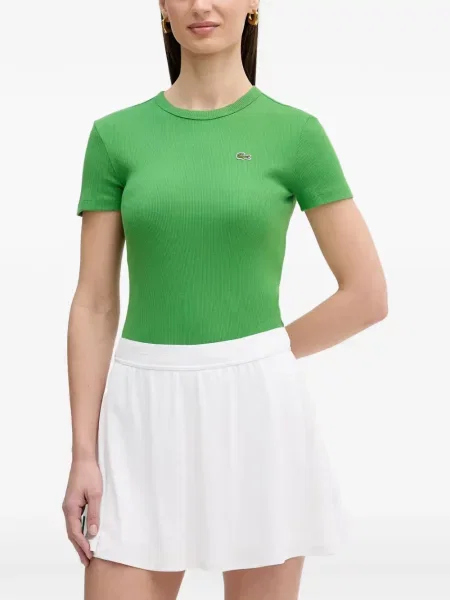 Tricou Lacoste cu autograf verde
