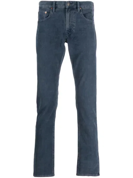 Ριγέ κοστούμι παντελόνι chino Polo Ralph Lauren κοτλέ μπλε
