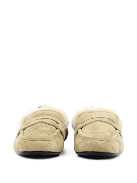 Pantofi loafer Guglielmo Rotta din piele de căprioară