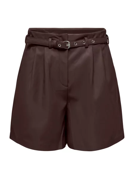 ONLY Pantaloni cutați ONLHEIDI ciocolatiu