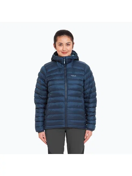 Дамско подплатено яке Rab Cirrus Alpine tempest blue синьо
