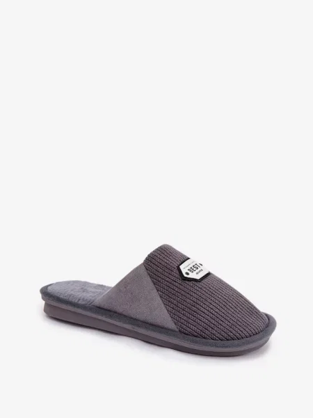 Copati Boto z vezenjem siva