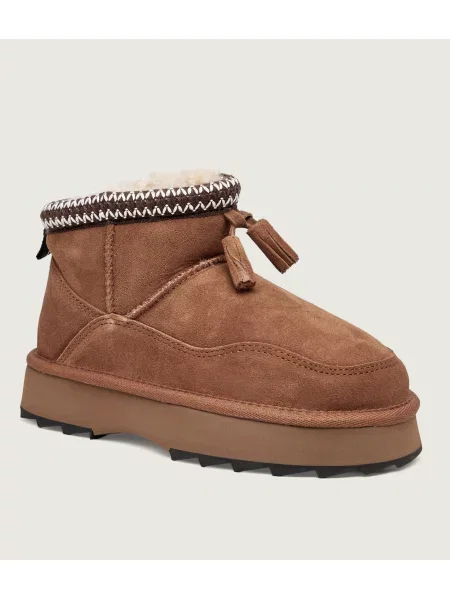 EMU Australia Bocanci Mim | piele întoarsă maro