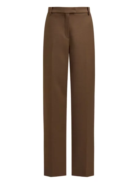 Pantaloni 12 Storeez de lână plisate maro