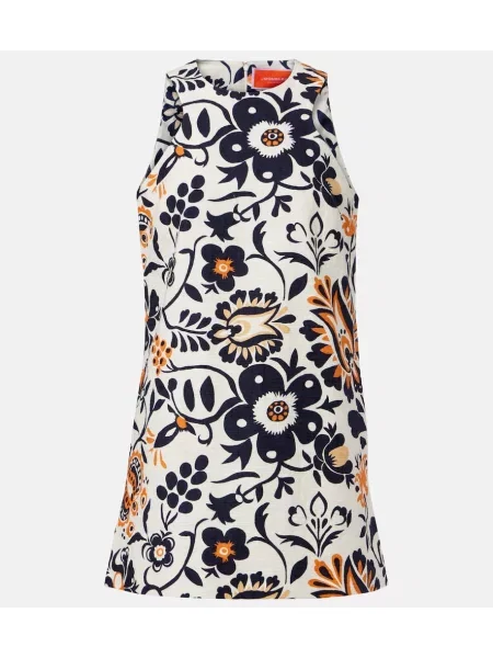 Rochie La Doublej cu imagine din poplin