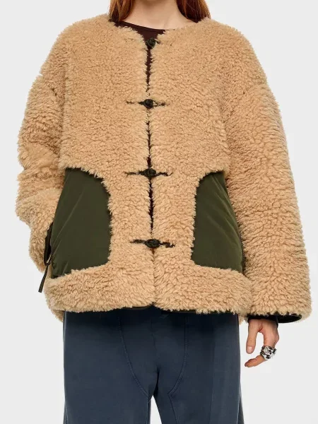 Шуба Bimba Y Lola бежева