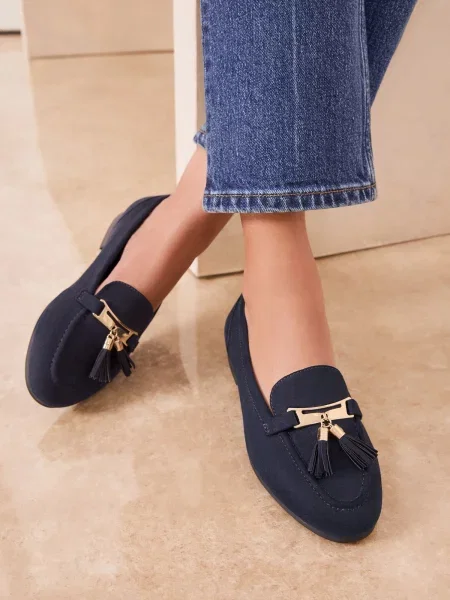 Lipsy Papuci de casă bleumarin