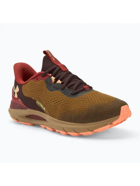 Мъжки обувки за бягане Under Armour Sonic Trail coyote/earthen orange/flare orange оранжево