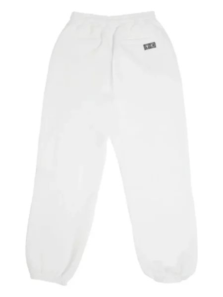 Pantaloni Thug Club alergare alb