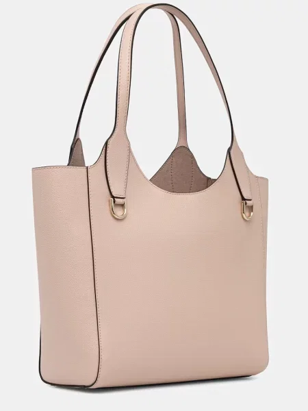 Geantă de mână Furla din piele roz