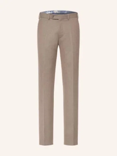Digel Spodnie Garniturowe Sergio Modern Fit beige beżowe