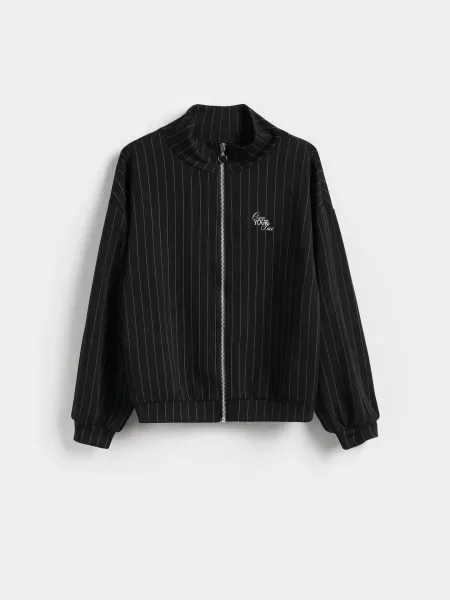 Hanorac sport copii Reserved negru