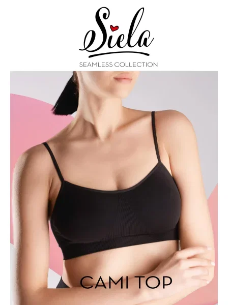 Топ Siela SICAMIB поліамід/еластан чорний