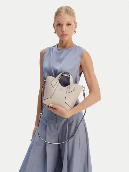 Kabelka Guess Darcy Mini béžová