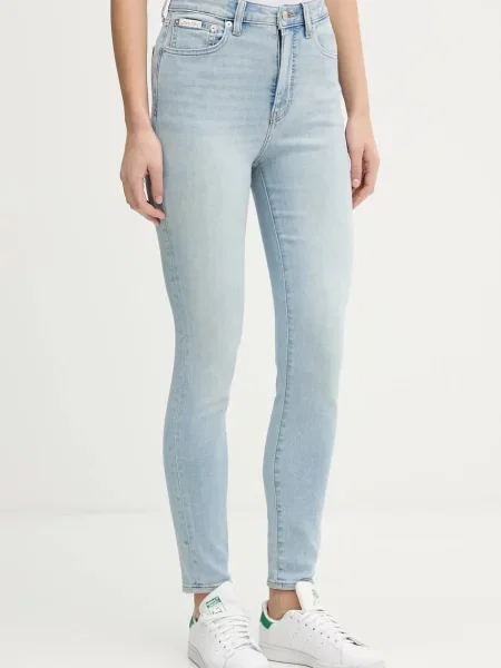 Traperice Calvin Klein Jeans plava