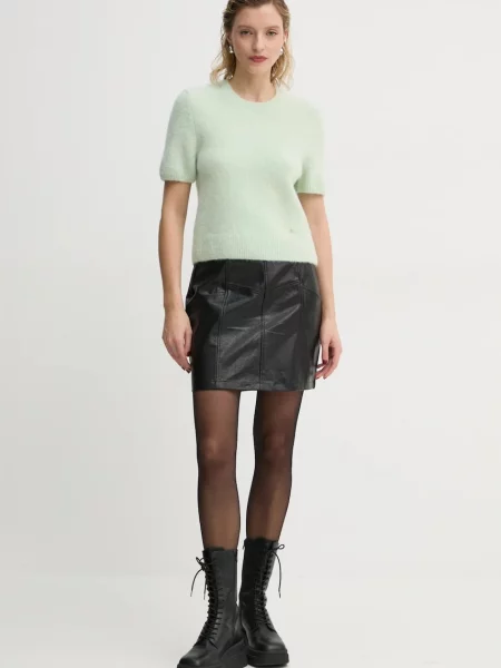 Вовняний светр AERON теплий зелений