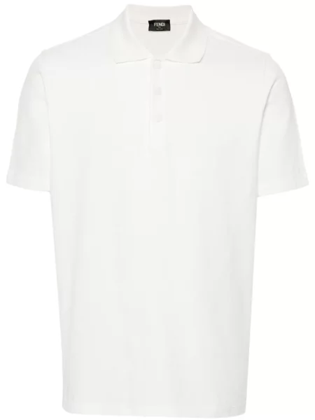 Polo Fendi alb