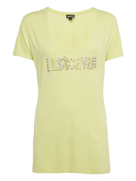 Tricou Just Cavalli galben