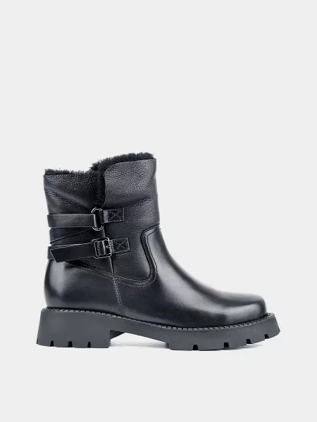 Шкіряні Черевики Attizzare чорний