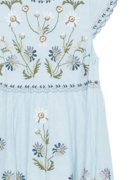 Sukienka midi Sea niebieska