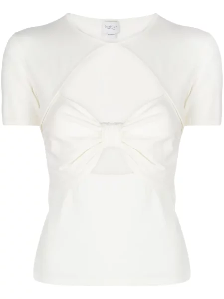 Top Giambattista Valli scurt alb