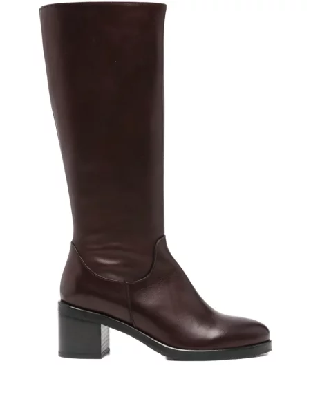 Botine Paola Parisi din piele maro
