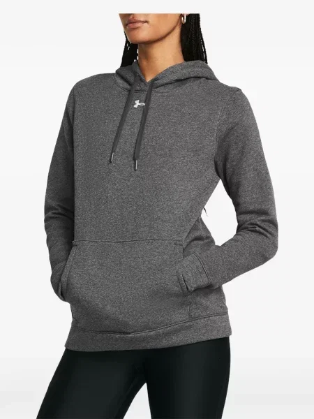 Hanorac cu glugă Under Armour din fleece gri