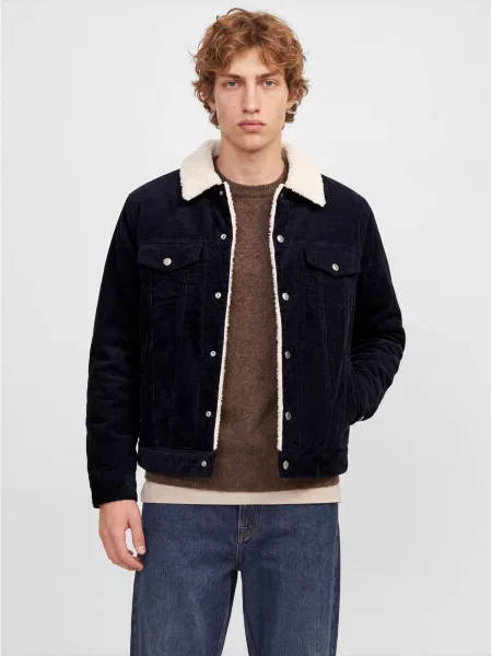 JACK & JONES Přechodná bunda JPRBLUCONNOR námořnická modř