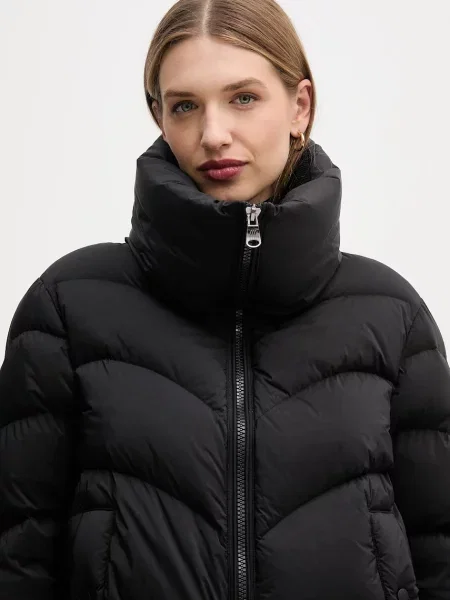 Пухова куртка Hetrego INARA зимова oversize чорний