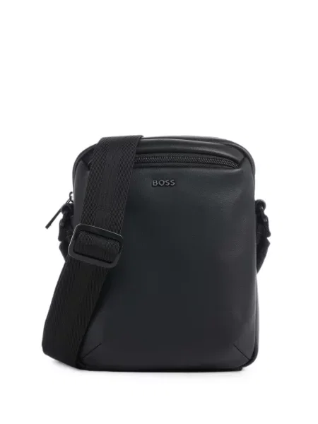 Geantă crossbody Boss cu autograf negru
