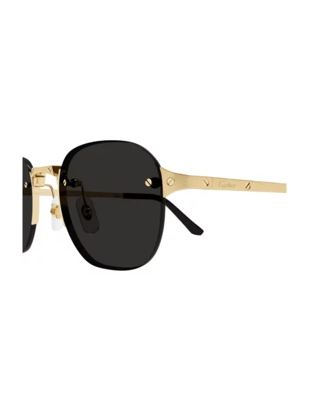 Cartier Okulary Przeciwsłoneczne gold żółte