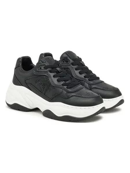 Sneakerși Guess negru