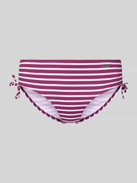 Figi bikini z marszczeniami model Tadu' Venice Beach bordowe