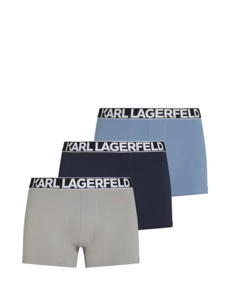 Boxeri Karl Lagerfeld cu autograf gri