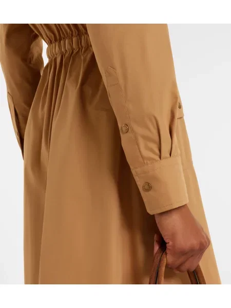Rochie tip cămașă Moncler bej